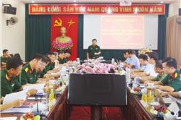 Tư lệnh Quân khu làm việc tại huyện Đại Từ, tỉnh Thái Nguyên